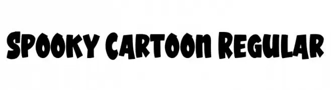 Spooky Cartoon Regular  تنزيل الخطوط