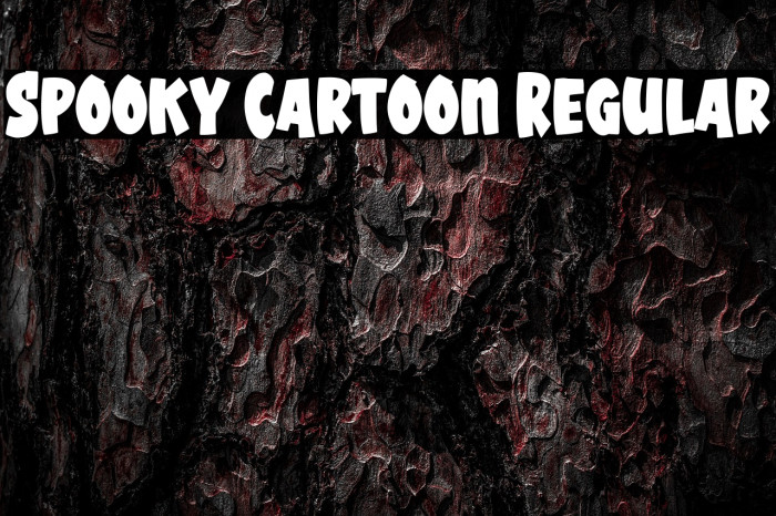 Spooky Cartoon Regular Example 2