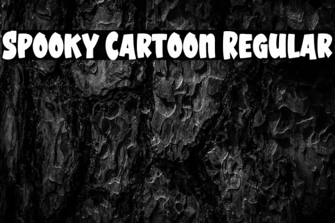 Spooky Cartoon Regular フォント examples