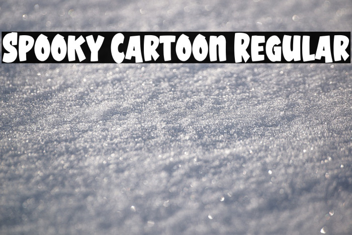 Spooky Cartoon Regular Example 3
