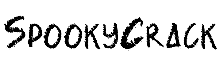 Spooky Crack  font caratteri gratis