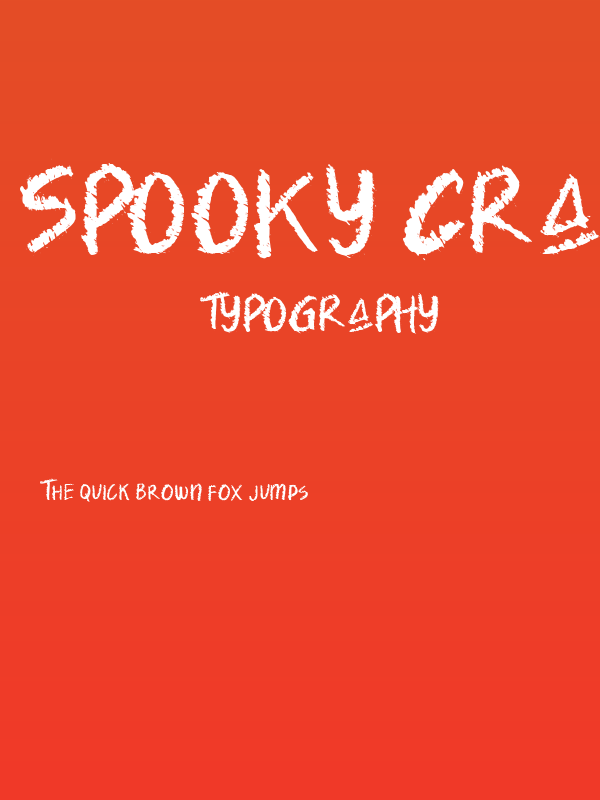 Spooky Crack Poster