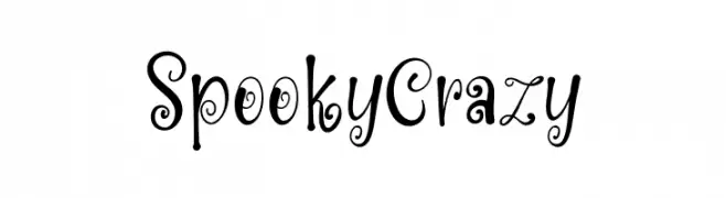 Spooky Crazy  les polices de caractères gratuit télécharger