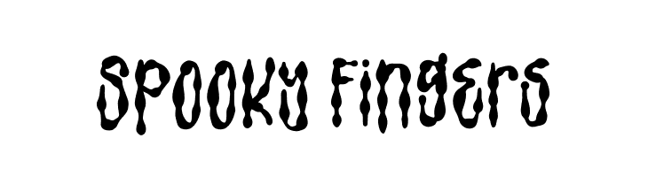 Spooky Fingers  नि: शुल्क फ़ॉन्ट्स डाउनलोड