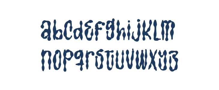 Spooky Fingers Lowercase