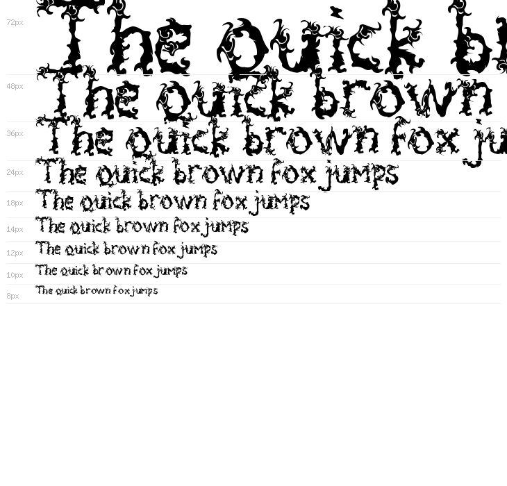 Spooky Flames - Personal Use Waterfall