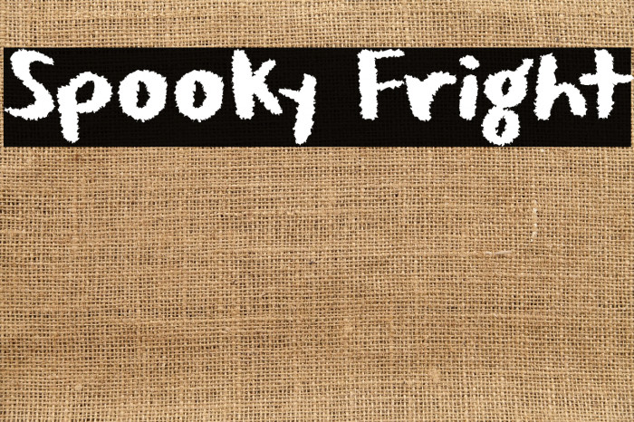 Spooky Fright Example 2