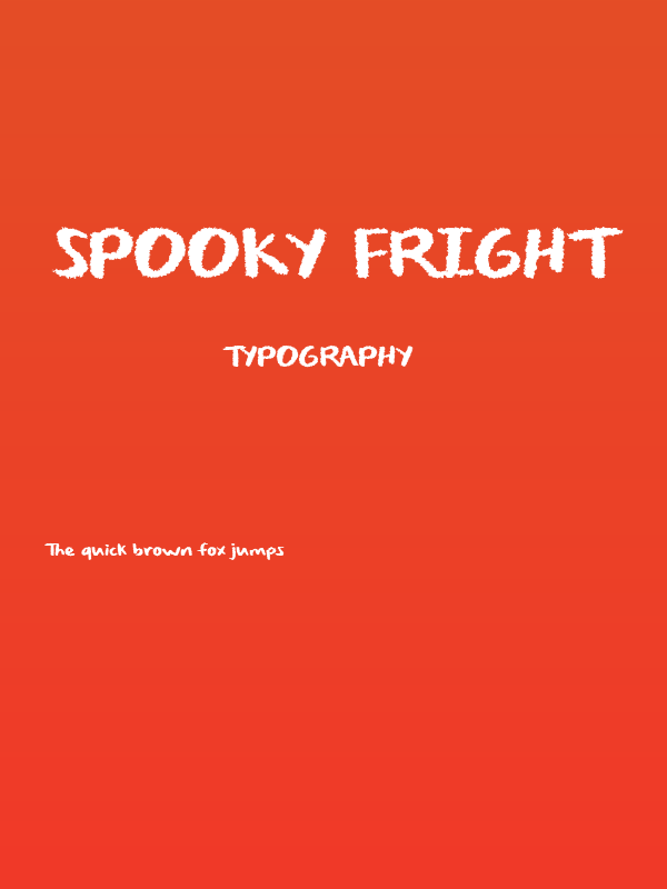 Spooky Fright Poster