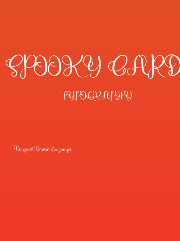 Spooky Garden Poster