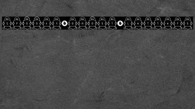 Spooky*Ghost*Letters Schriftart examples