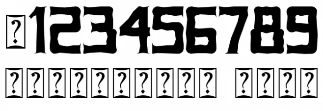 Spooky Ghost - Personal Use Font OTHER CHARS