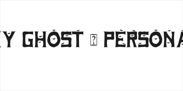 Spooky Ghost - Personal Use Logo
