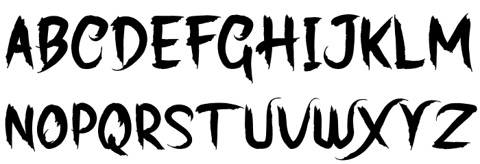 Spooky Ghoster Regular Font OTHER CHARS