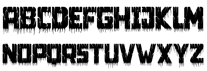 Spooky Grave - Personal use Font OTHER CHARS