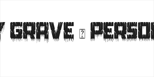 Spooky Grave - Personal use Logo