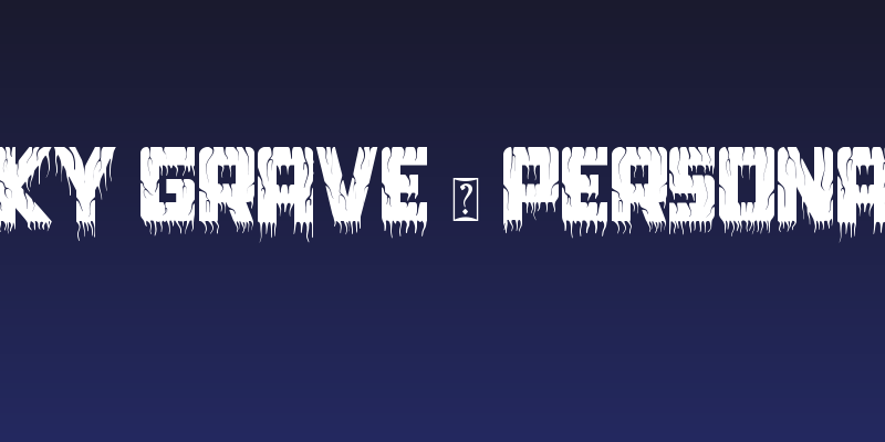 Spooky Grave - Personal use Social Header