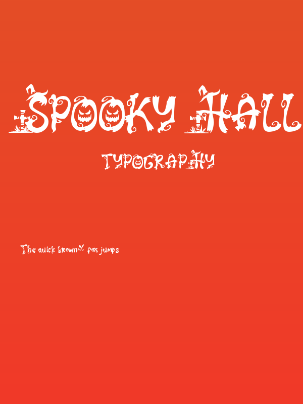 Spooky Halloween - Personal Use Poster