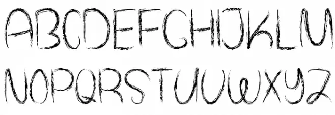Spooky Halloween Font UPPERCASE