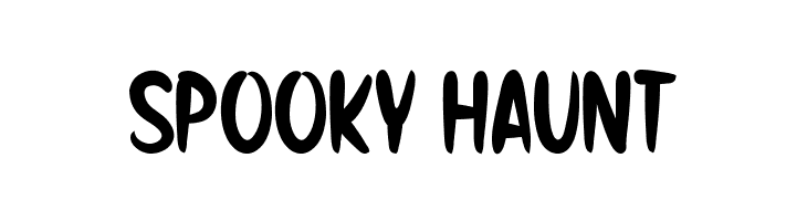 Spooky Haunt  Fuentes Gratis Descargar