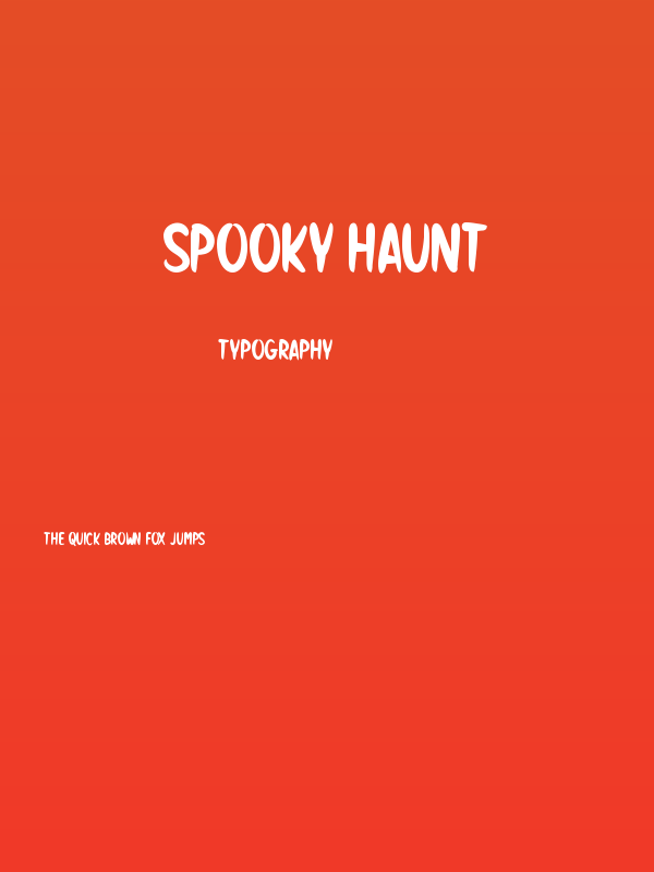 Spooky Haunt Poster