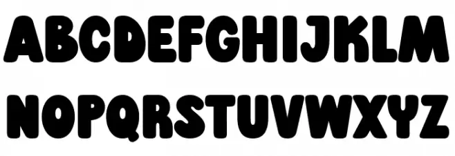 Spooky Haunted Fonte MAIÚSCULAS