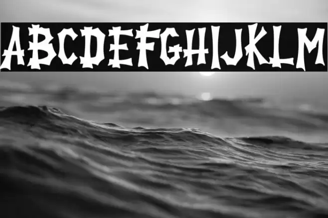 Spooky Hill - Personal Use Font examples