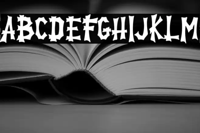 Spooky Hill - Personal Use Font examples