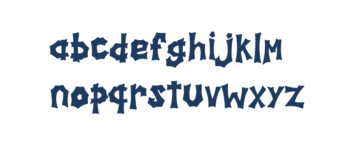 Spooky Hill - Personal Use Lowercase