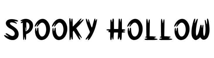 Spooky Hollow  font caratteri gratis