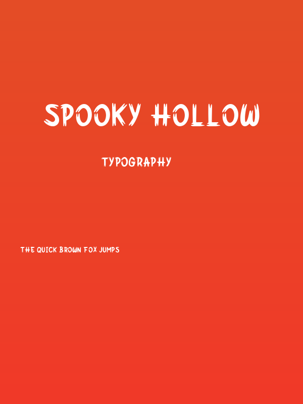 Spooky Hollow Poster