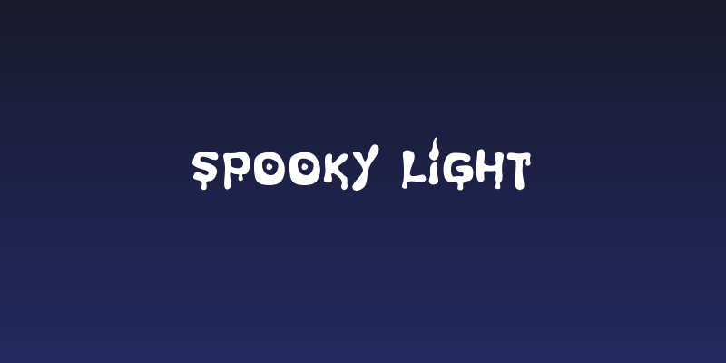 Spooky Light Social Header
