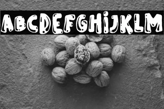 Spooky Lucky Hole Font examples