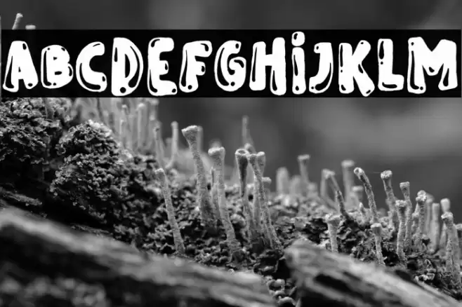 Spooky Lucky Hole Font examples