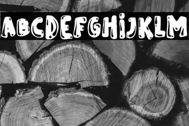 Spooky Lucky Hole Font examples