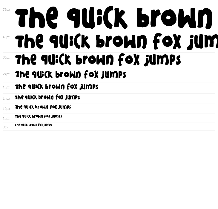 Spooky Lucky Solid Waterfall