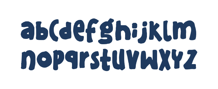 Spooky Lucky Solid Lowercase