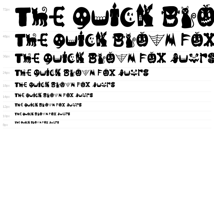 Spooky Market Regular Waterfall