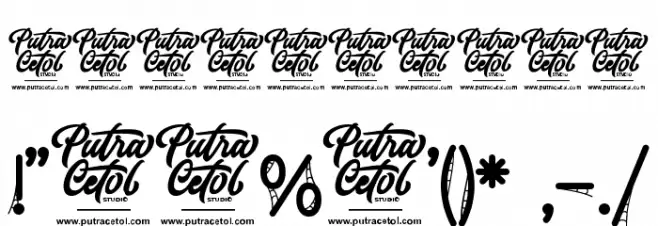 Spooky Monsta Font OTHER CHARS