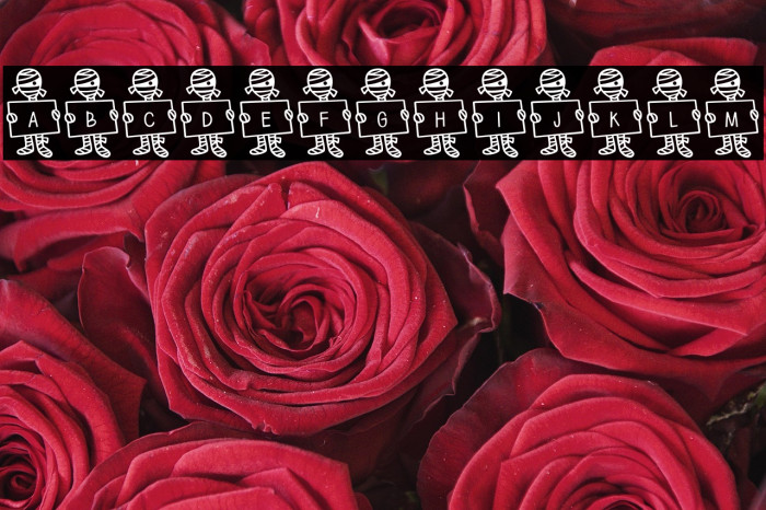 Spooky*Mummy*Letters Example 1