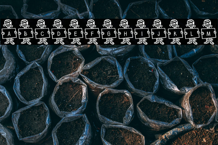 Spooky*Mummy*Letters Example 2