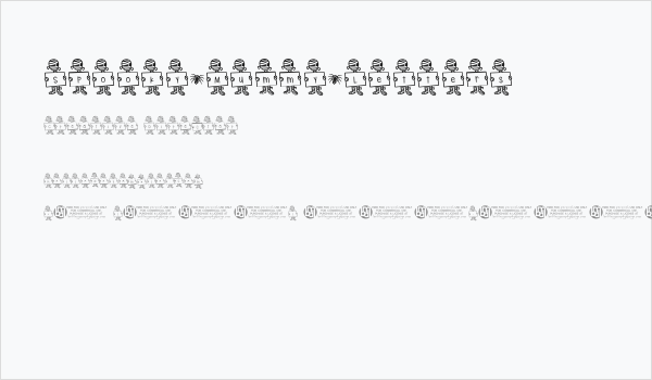 Spooky*Mummy*Letters Business Card