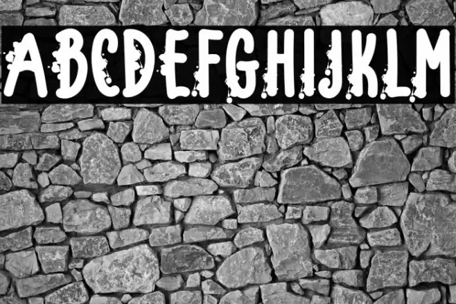 Spooky Nighty Font examples