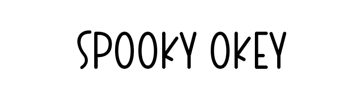 Spooky Okey 字体