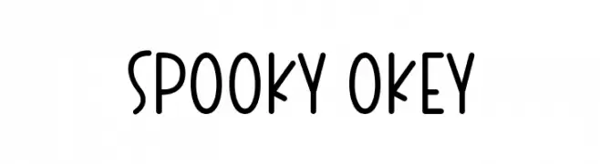 Spooky Okey Шрифта