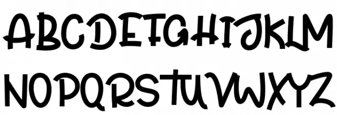 Spooky Party - Personal Use Schriftart Groß