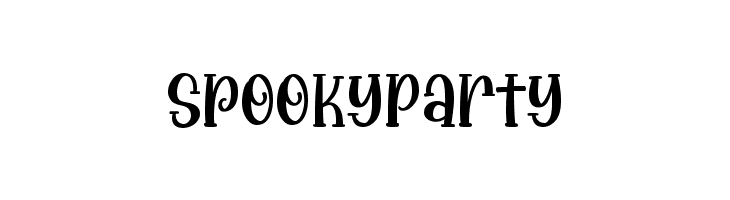 Spooky Party  baixar fontes gratis