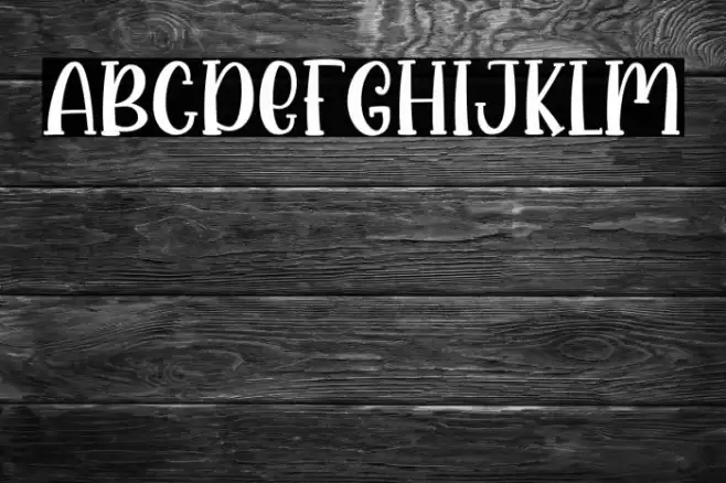 Spooky Party Font examples