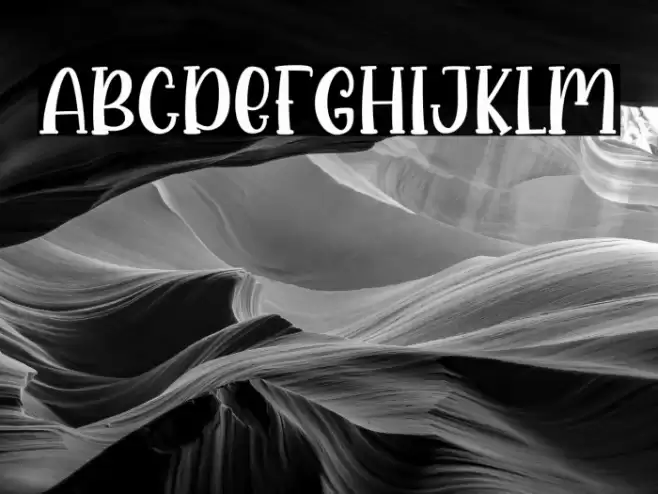Spooky Party Font examples