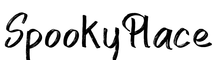 Spooky Place  Free Fonts Download