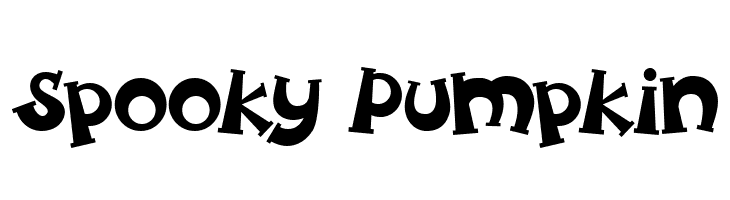 Spooky Pumpkin  Free Fonts Download